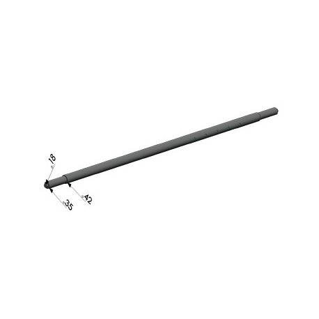 BARRE TELESCOPIQUE CYLINDRIQUE - T250111 BARRE TELESCOPIQUE CYLINDRIQUE - T250111