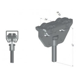 CHARIOT DE BACHE 75x22x40 met