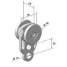 Chariot pour rail 35 x 30 mm - T650020
