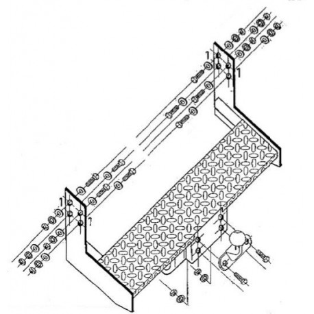 Attelages - MERCEDES 200 / 300 / 400D Fourgon - Q000273