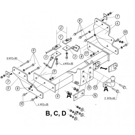 Attelages - tous types de véhicules - Q000126