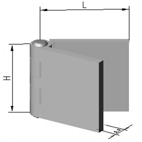 Charnières à nœuds - G150120