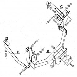 Attelages - JUMPY/SCUDO/EXPERT Fourgon – Q000036