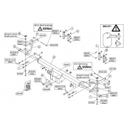 Attelages - JUMPER/DUCATO/BOXER Pick-up et chassis cabine - Q000505