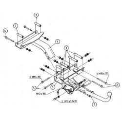 Attelages - STRADA Pick-up - Q000480