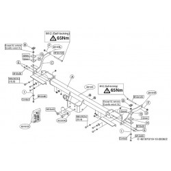 Attelage - KIA K2500 / K2700 / FRONTIERS Pick-up - Q000600