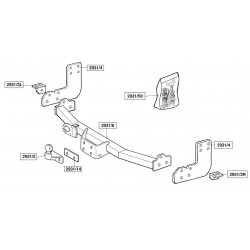 Attelage - Fourgon MERCEDES SPRINTER 200D / 300D / 400D - Q000279