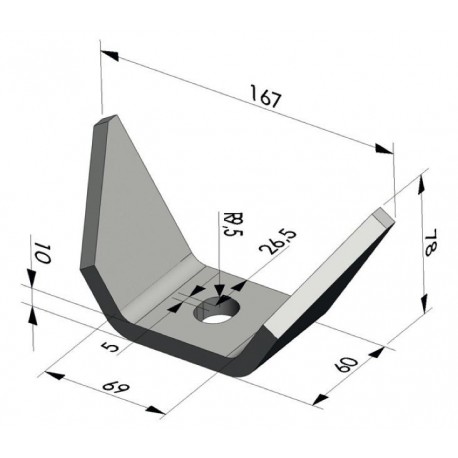 Goussets de Châssis - G500154