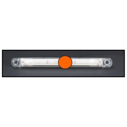 Rampe à LEDS Orange en applique - I450491