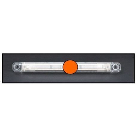 Rampe à LEDS Orange en applique - I450491