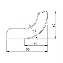 Profil d'Angle Plastique 3T5 - E151000