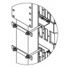 Support de Coffres Extincteurs Sur béquille (Platine courte) - A450901