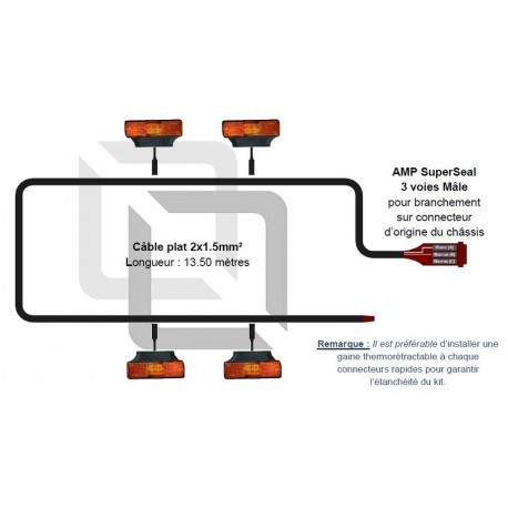 Faisceau IVECO EURO CARGO Plateau - I852355