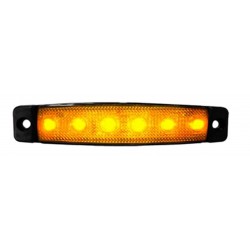 FEU DE POSITION AMBRE 6 LEDS 2