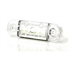 FEU POS Avt PLAT 6 LEDS BLANC