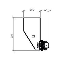Dispositif horizontal rétractable pour bennes-I780110