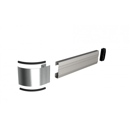 Kit d'Embout - Simple barre GALVA + Profil d'Angle ALU - E------
