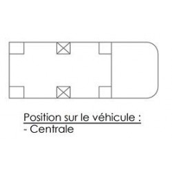 POTEAU PIED CONBATDOUBL H800