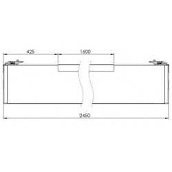 Coffre à équerre version fermée - A556030