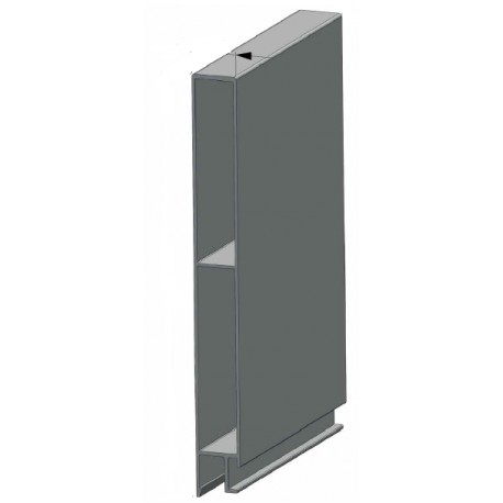 Profil de ridelle supérieur - D000101