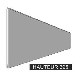 Panneaux mélaminé blanc 395mm - T990070