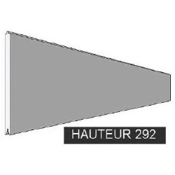 Panneau mélaminé blanc 292mm - T990072