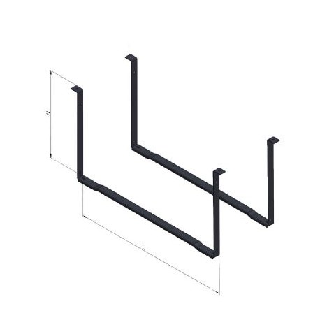 Supports de fixation sous-caisse en «U» 400/500x350 - A350215