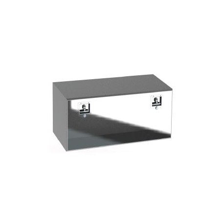 Coffre inox tout poli 1200x400x400 - A150695