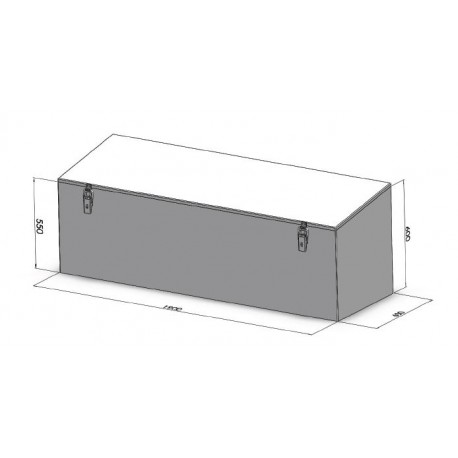 COFFRE DE BENNE 1900x600x600mm - A100251