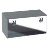 Coffre 600x400x400 acier inox - A150601