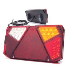 Lanterne arrière droite à Leds pour remorques bagagères - I500441