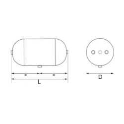 Support de bouteille d'air Ø300mm - L9866