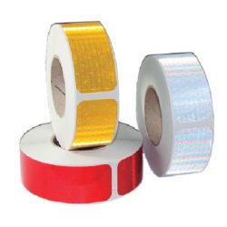 Bande retro-réfléchissante prismatiques (Pour citernes) - I200008