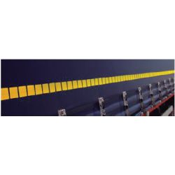 Bande retro-réfléchissante prismatiques (Pour bâches souples) - Rouge I200031