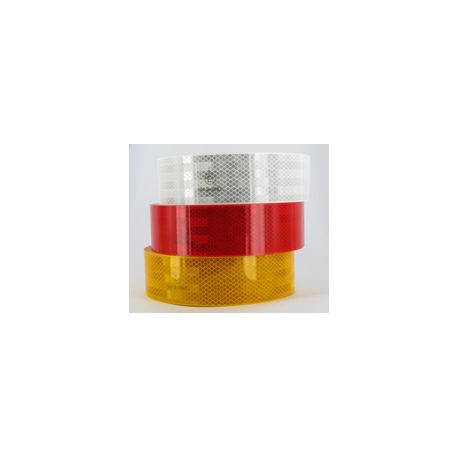 Bande 3M retro-réfléchissante prismatiques (Pour surfaces rigides) - Rouge I200083 Bande 3M retro-réfléchissante prismatiques (Pour surfaces rigides) - Rouge I200083