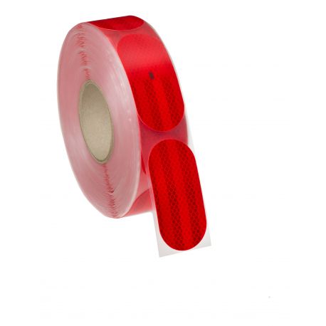 Bande 3M retro-réfléchissante prismatiques (segmentées pour citernes) - Rouge I200085 Bande 3M retro-réfléchissante prismatiques (segmentées pour citernes) - Rouge I200085