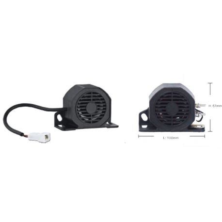 Alarme sonore de recul CRI DU FELIN 12/24V 97dB- I950022