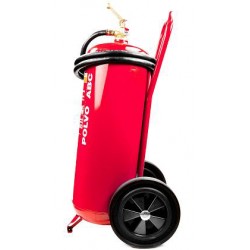 Extincteur à poudre 50Kg sur roue - I800900
