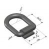 Anneau d'arrimage 12 T - T200110