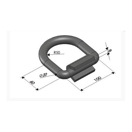 ANNEAU DE FIXATION 7 Tonnes