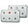 I600281 - Plafonnier avec detecteur de mouvement, avec interrupteur, avec interrupteur et LEDs rouge