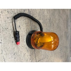 GYROPHARE AMPOULE 12V MAGNETIQUE ORANGE