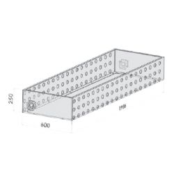 Panier grillagé boulonnable H250mm - A250905P