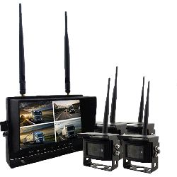 KIT Caméra de recul WIFI 4 entrées vidéos - I950105