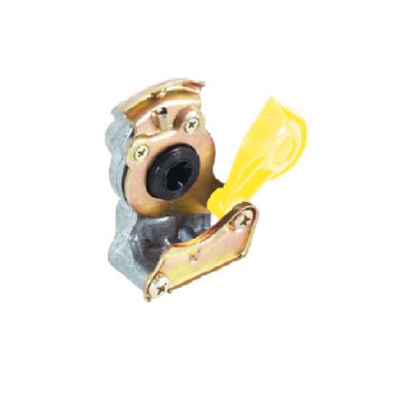 Main d'accouplement pour remorque M22 x1.5 Jaune-I400303