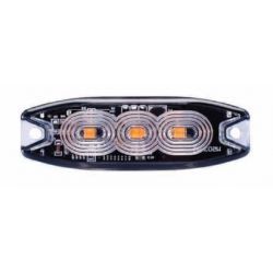 Feu de pénétration SLIM 3 Leds Orange-I450560