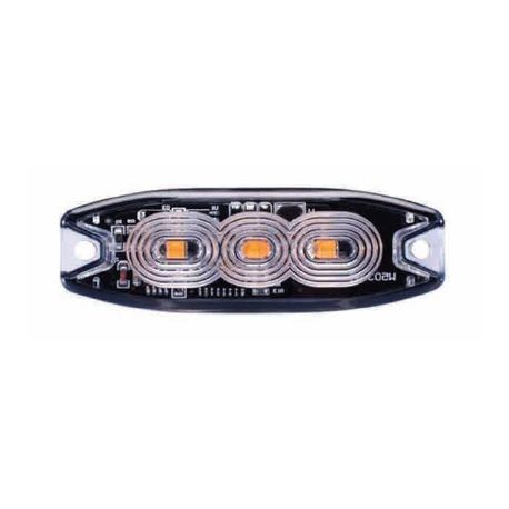 Feu de pénétration SLIM 3 Leds Orange-I450560