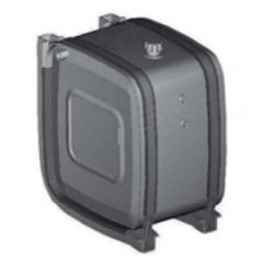 M103200 - RESERVOIR HYDRAULIQUE ALUMINIUM 200L/FIXATION LATERALE / SUPPORTS EN L / 636x703x600 mm grand filtre