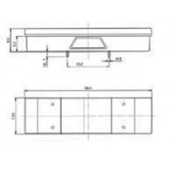 FEU ARRIERE LC7 GAUCHE AVEC AMPOULES - I500215