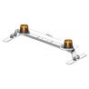 Barre aluminium 1600mm avec 2 gyrophares - I350500